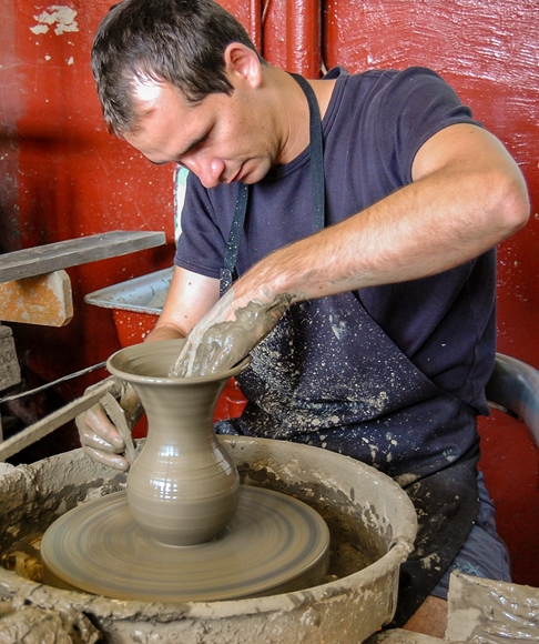 The romanian pottery