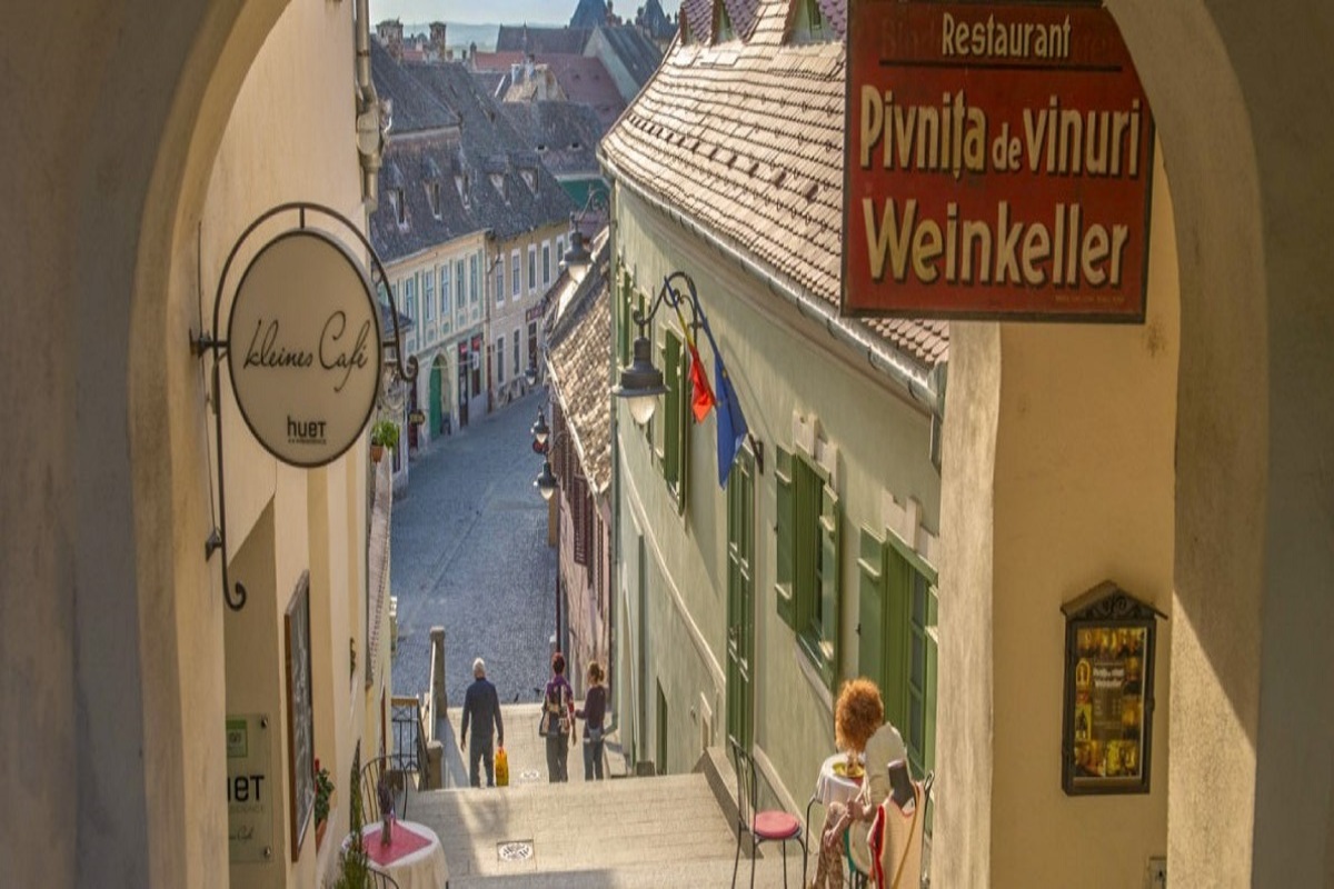 SIBIU - Under its watchful eyes!